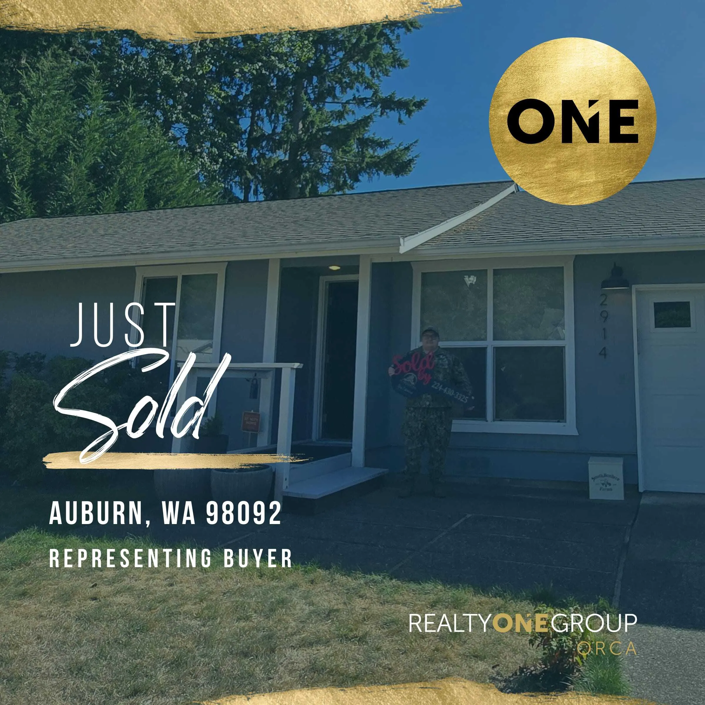 Home sold in Auburn, Washington